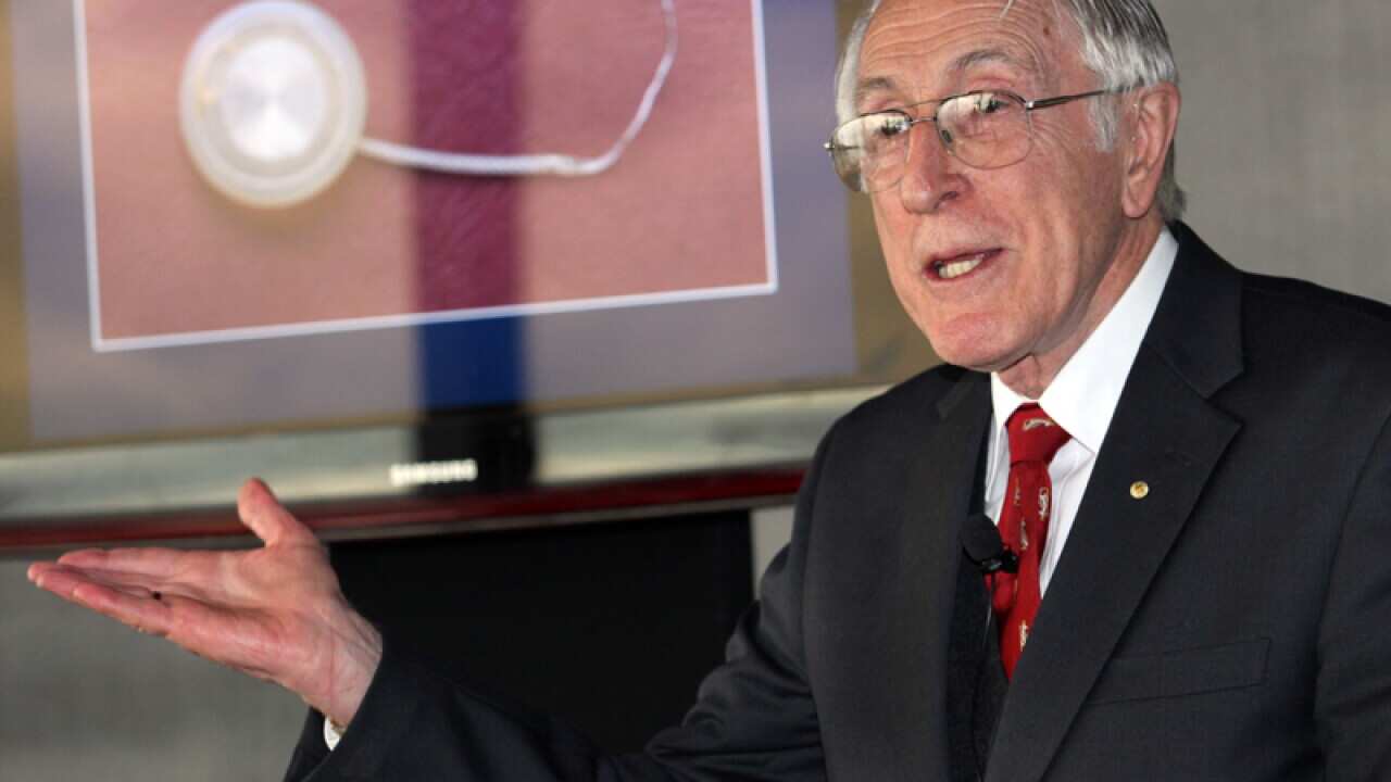 Australian researcher Professor Graeme Clark