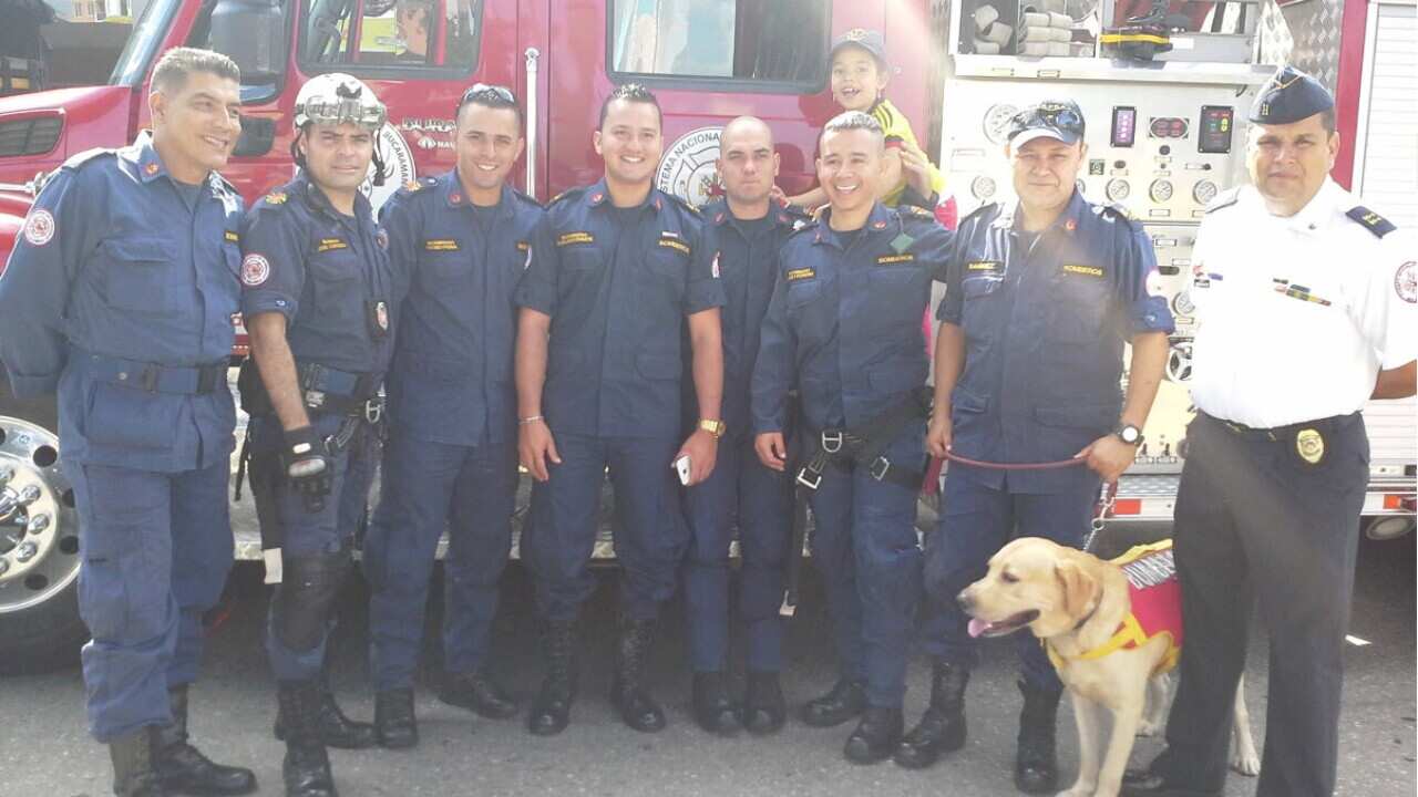 Colombia fire brigade