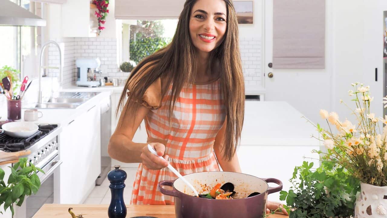 "Cook like an Italian" presenter Silvia Colloca.