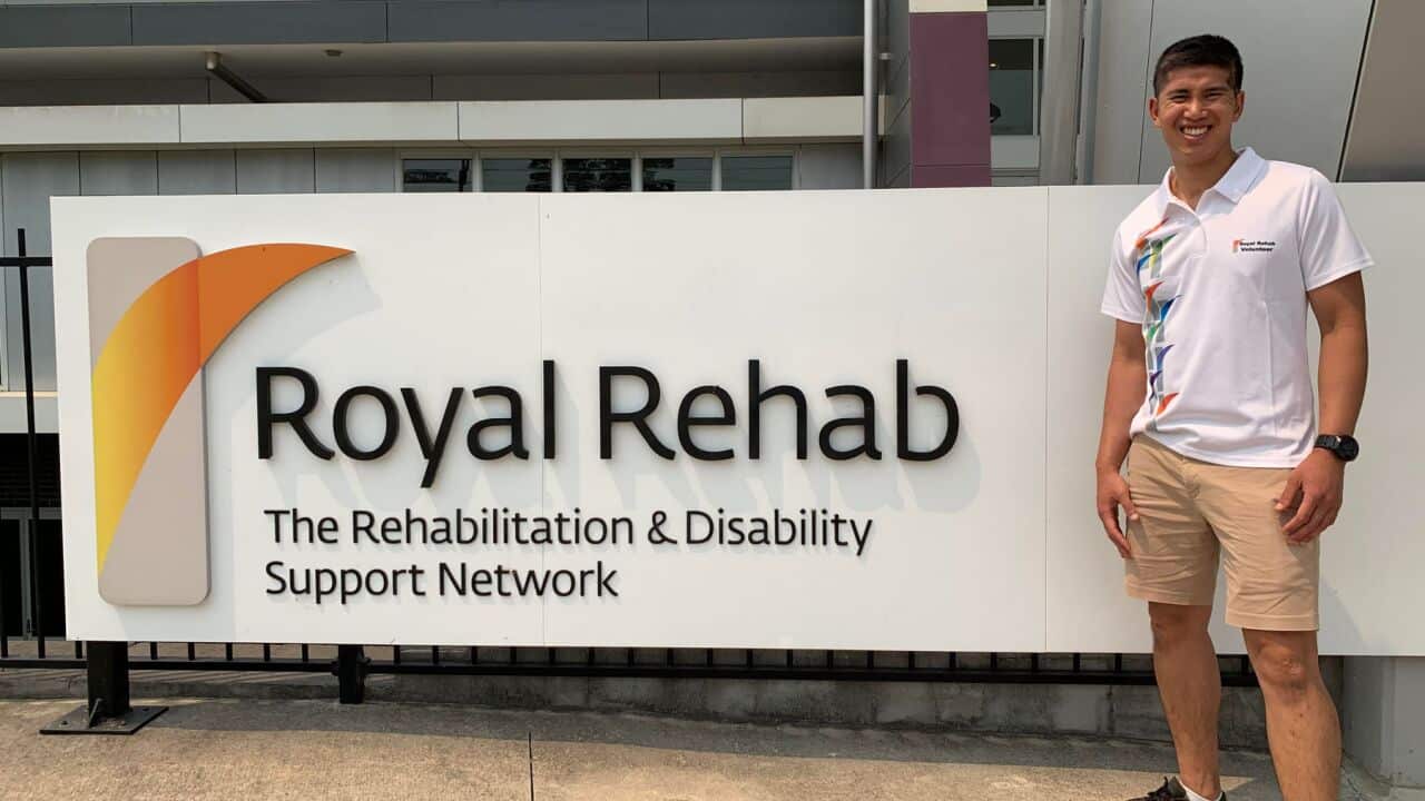 Kevin Luu at Royal Rehab in Ryde, Sydney