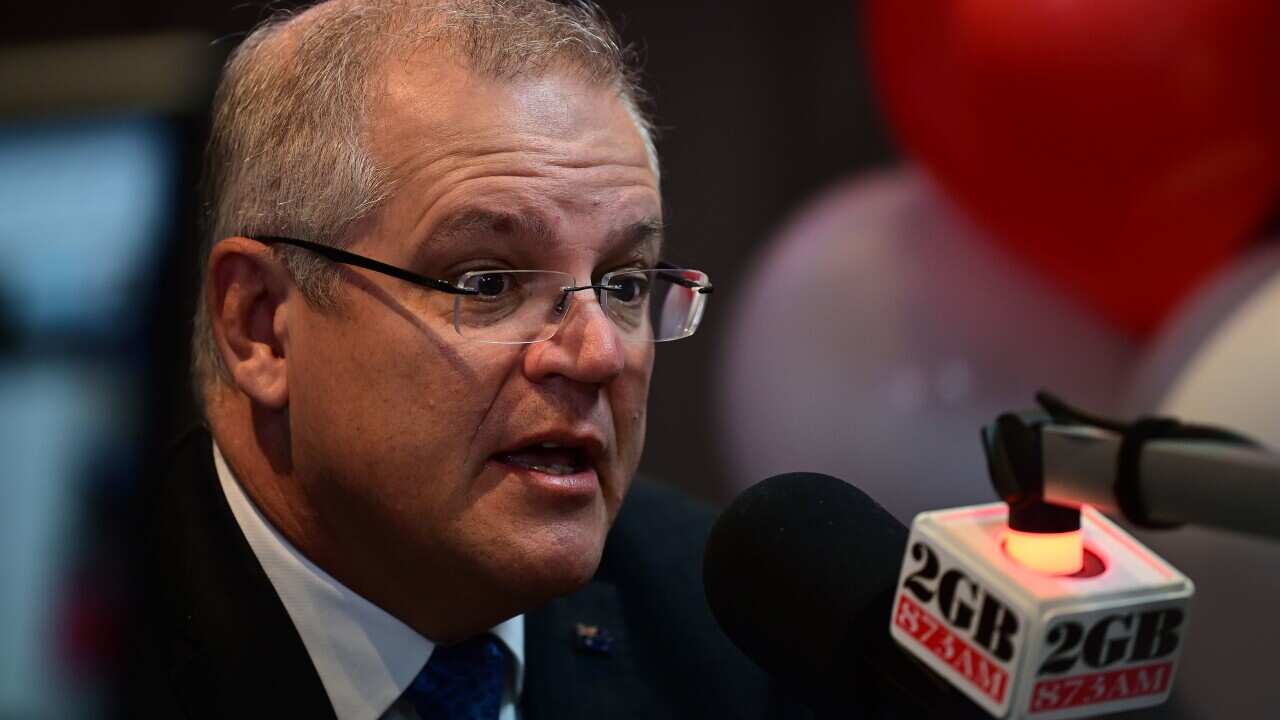 Prime Minister Scott Morrison is interviewed on 2GB in Sydney,