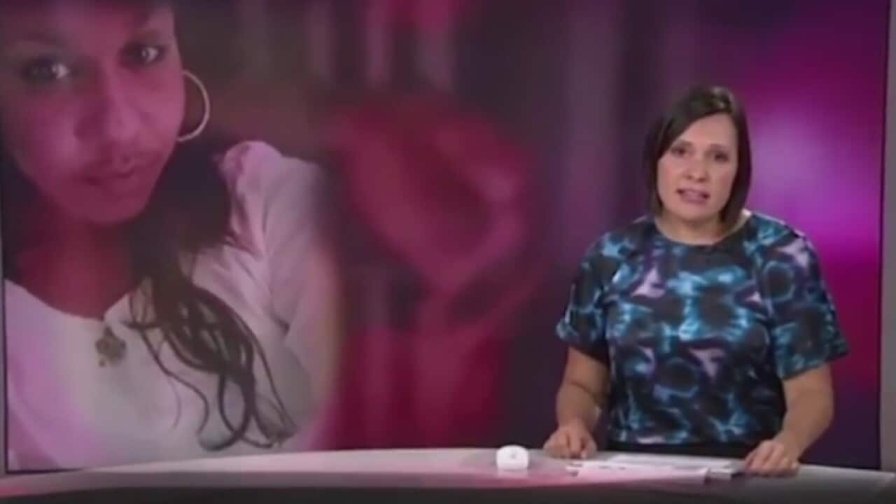 A still from the Ms Dhu video.