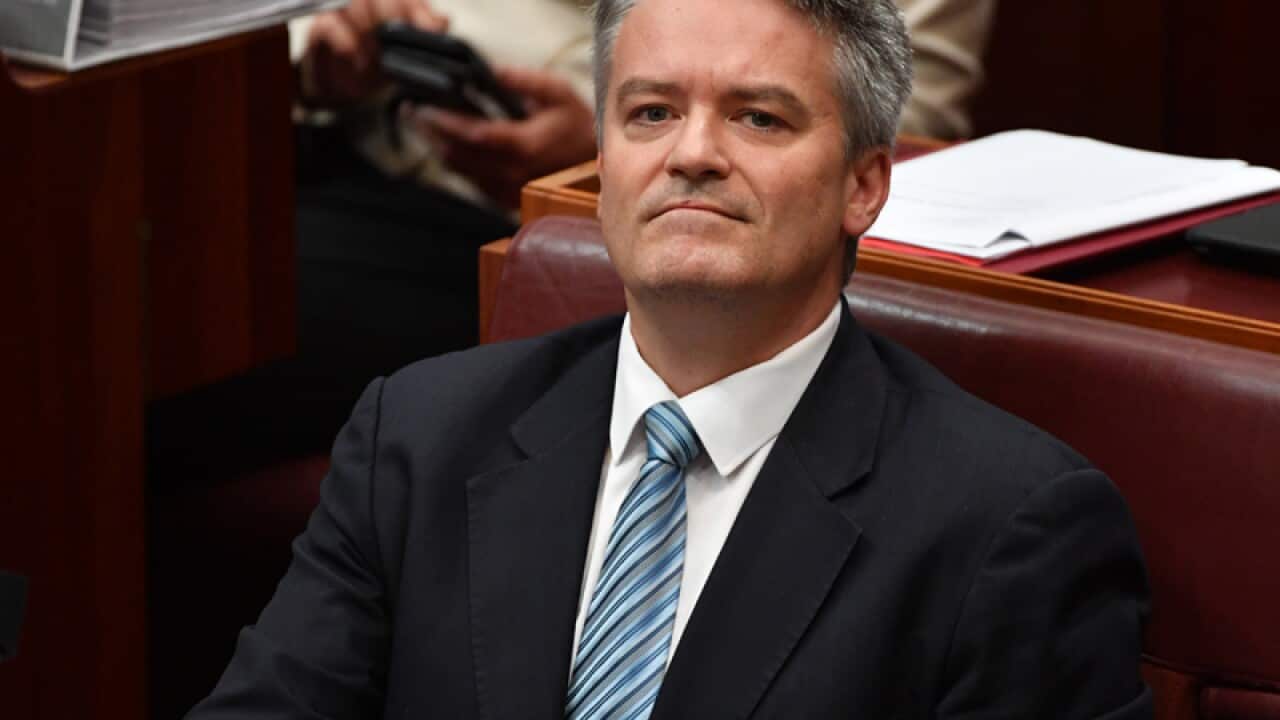 Minister for Finance Senator Mathias Cormann