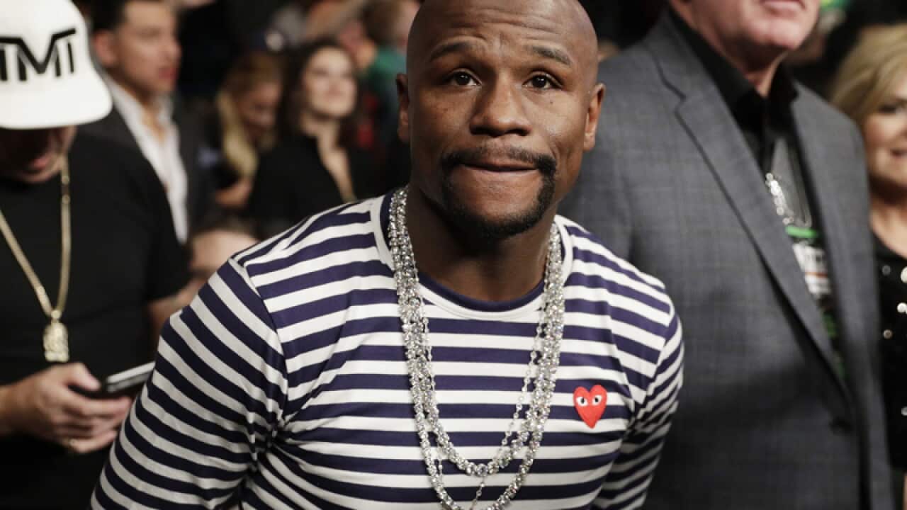 Retired boxer and boxing promoter Floyd Mayweather
