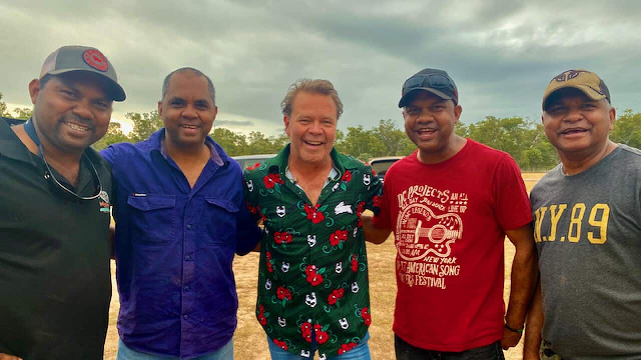 ARIA Award winning country music legend Troy Cassar Daley hit the road with The Black Image Band for a special tour through Cape York First Nations communities