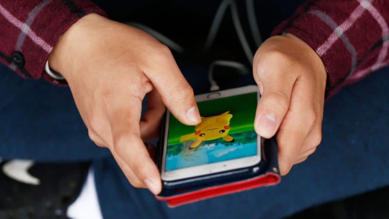 Pokemon GO player.