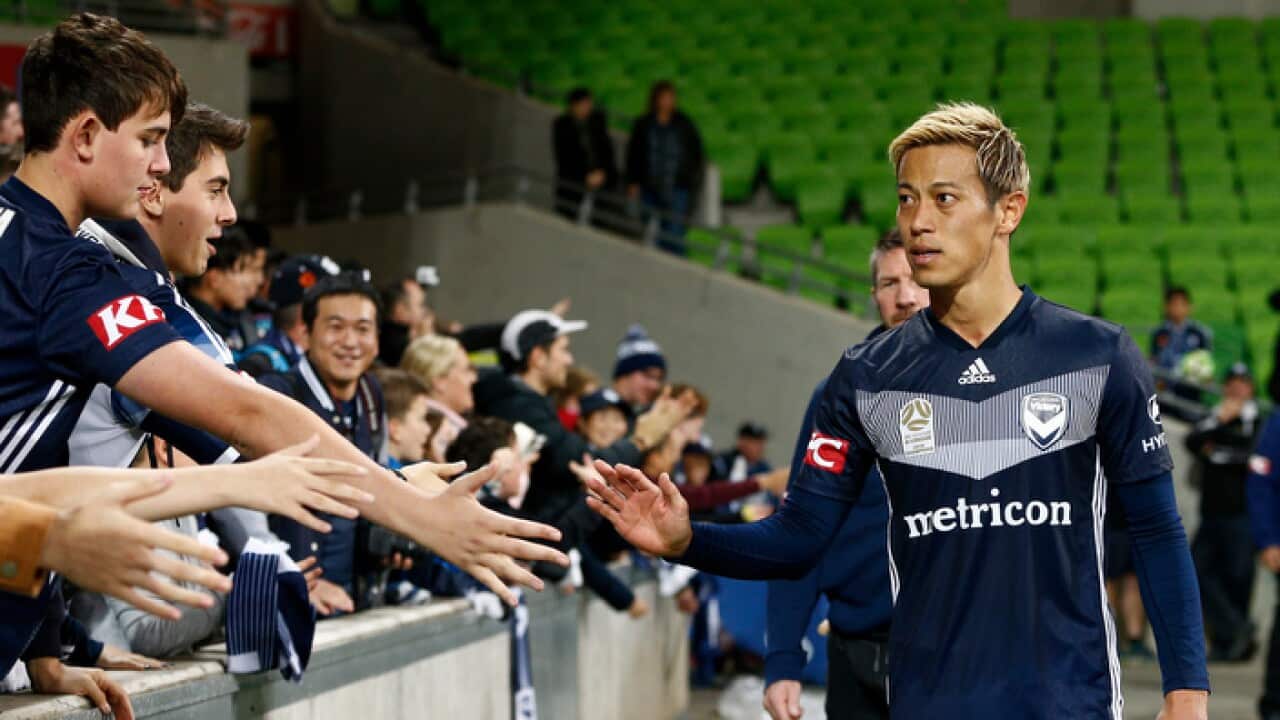 Keisuke Honda Victory melbourne