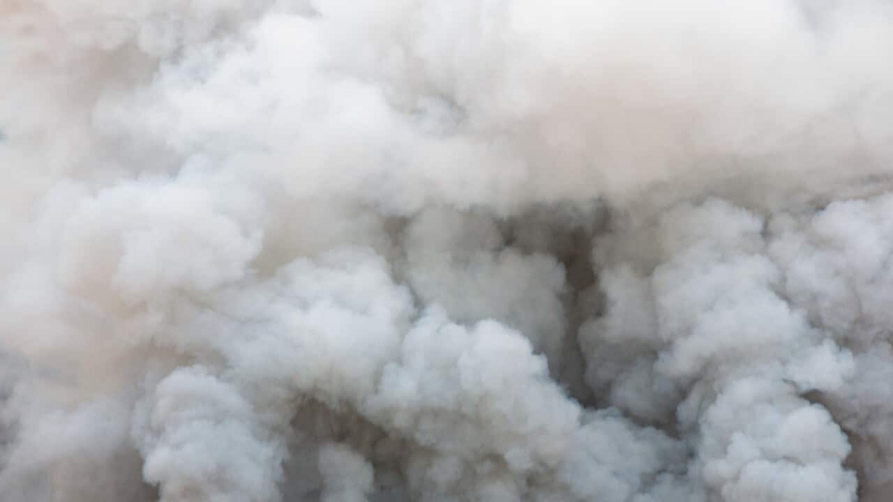 Bomb smoke (Getty Images).