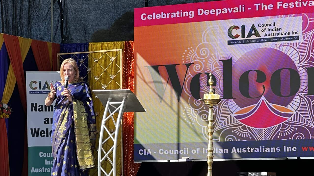 MP Julia Finn in Diwali Festival 2023