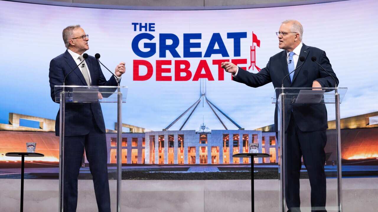 ELECTION22 FEDERAL LEADERS DEBATE