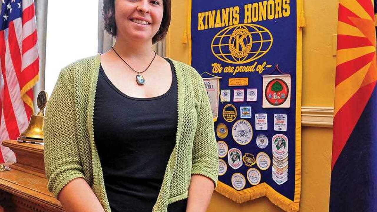 A May 30, 2013 file photo of Kayla Mueller. Islamic State claimed that Mueller was killed in a Jordanian airstrike on Friday, Feb. 6, 2015.