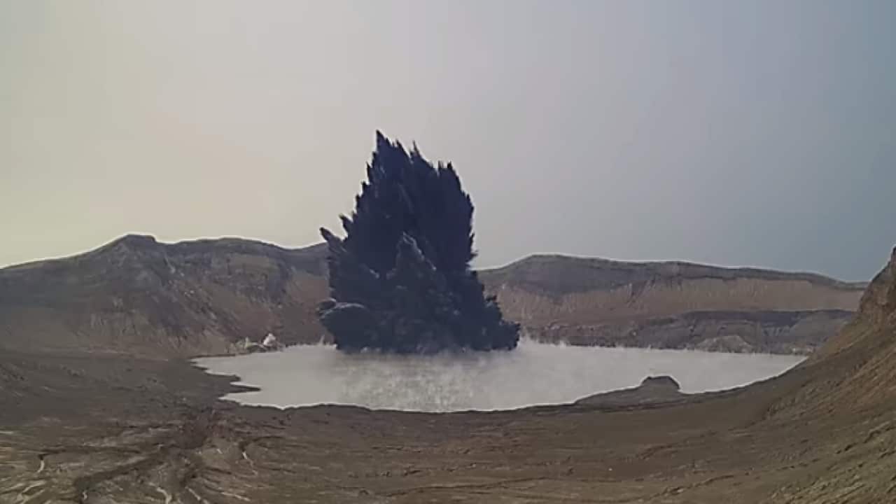 Taal Volcano eruption