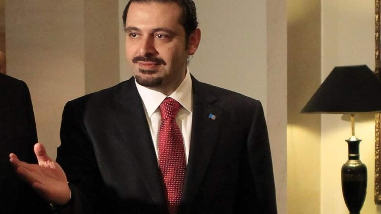 Lebanon's Prime Minister Saad al-Hariri