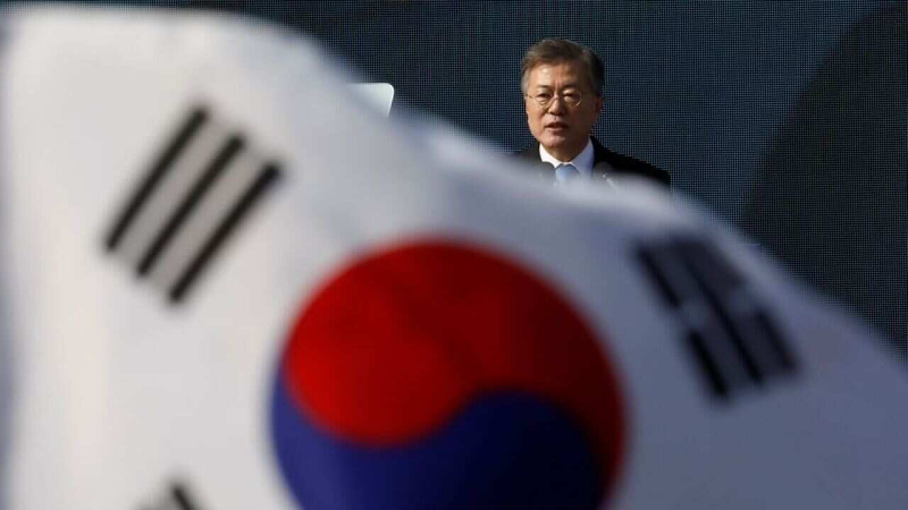 South Korean President Moon Jae-in