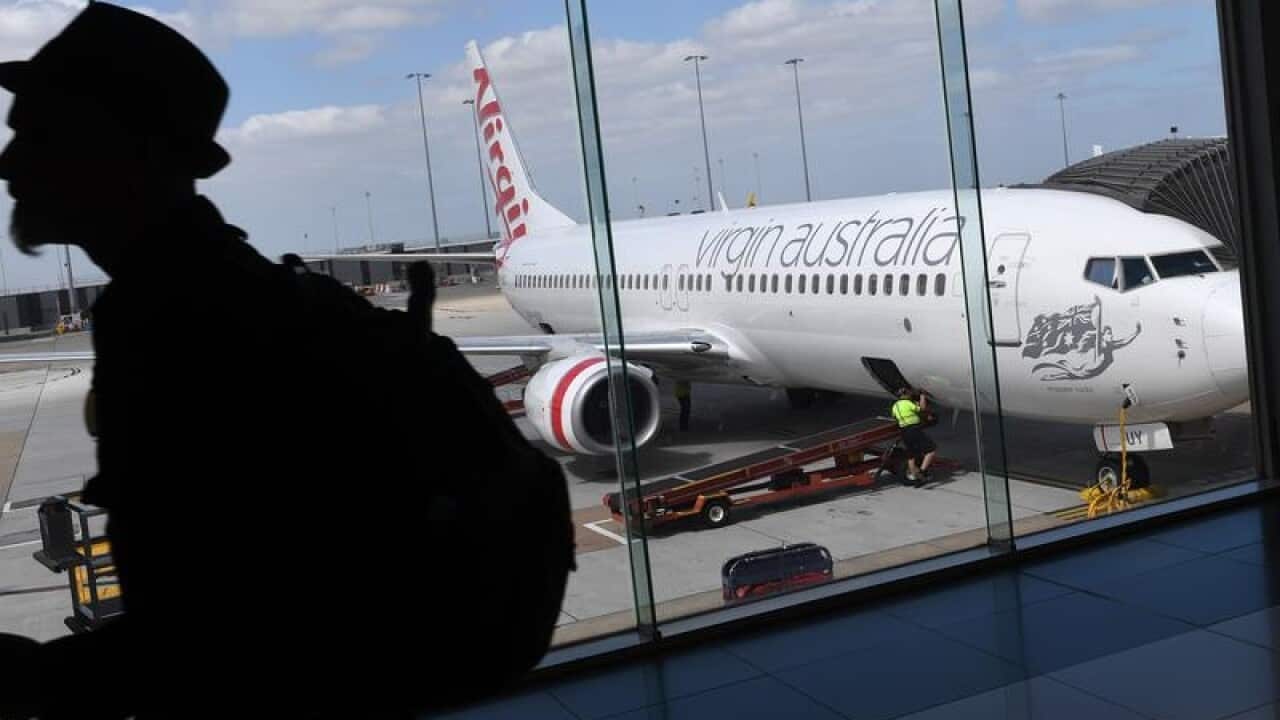 Virgin Australia aircraft.