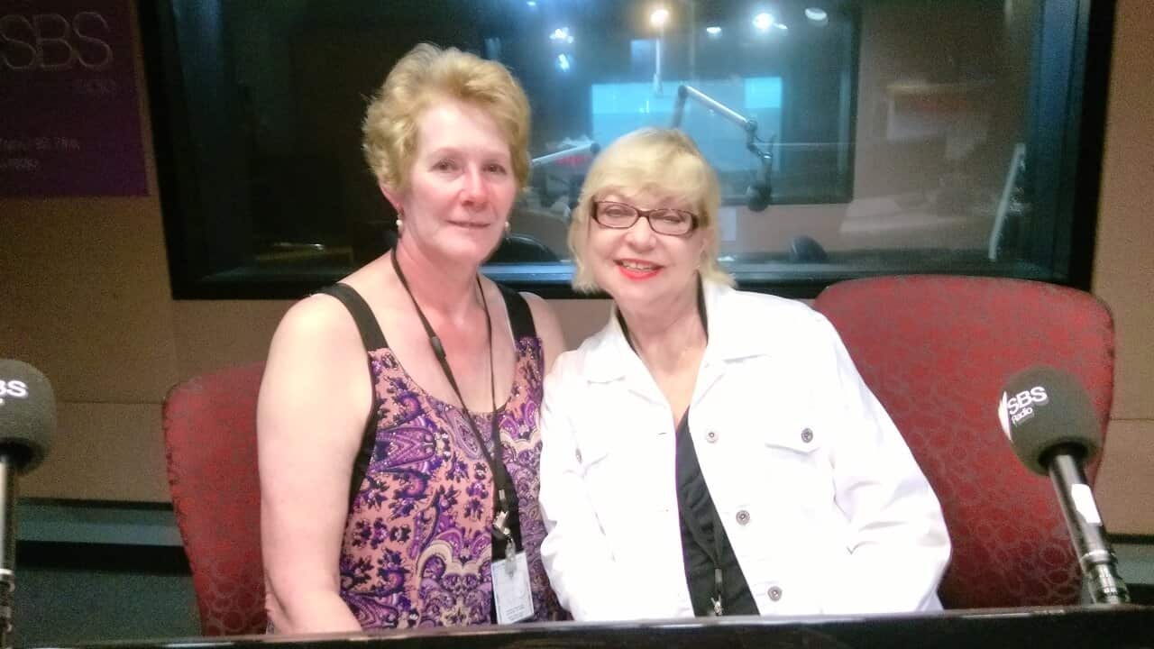 Peta und Claire im Sydney SBS Studio