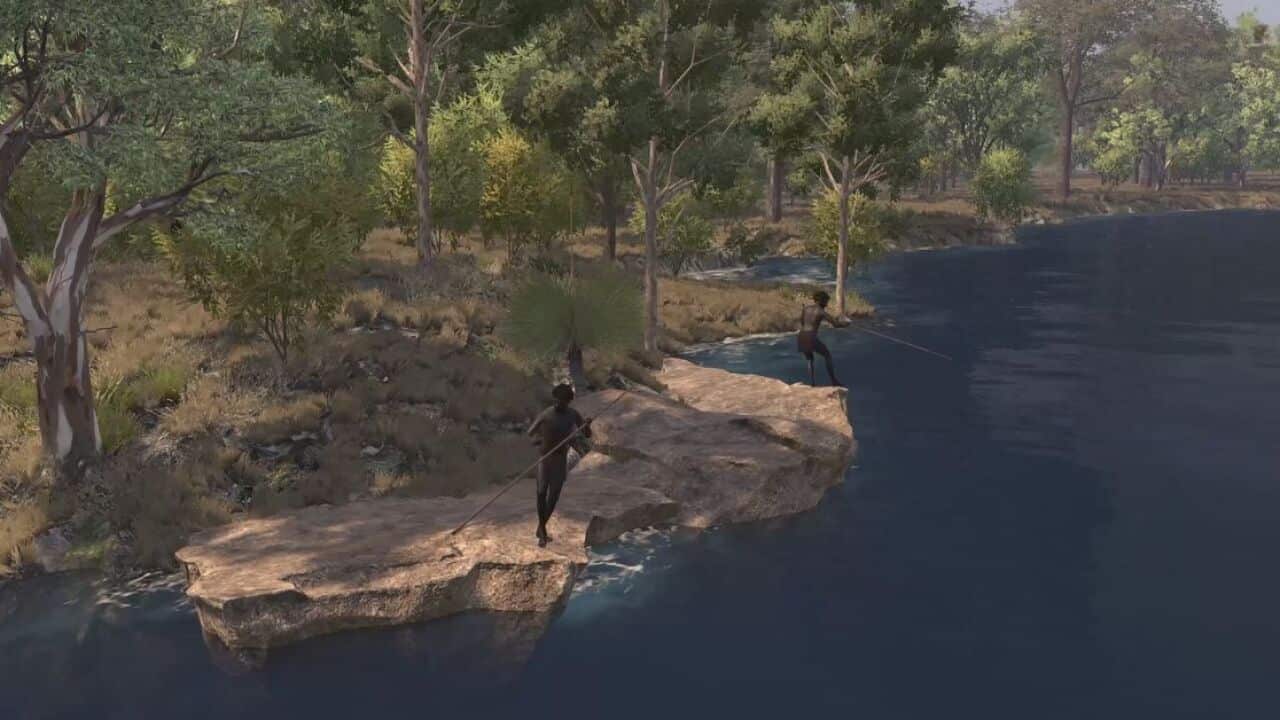 An image from the Gadigal Dreaming exhibit (SBS).png