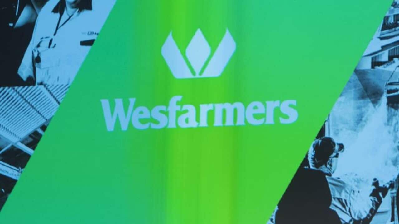 Wesfarmers Managing Director Rob Scott speaks at an AGM in Sydney.