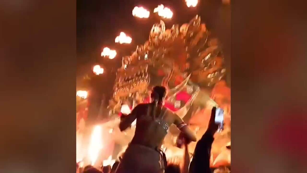 Revellers at Defqon.1