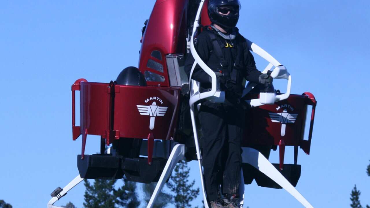 Lockheed Jetpack Jetpacks here in as little as two years | SBS News