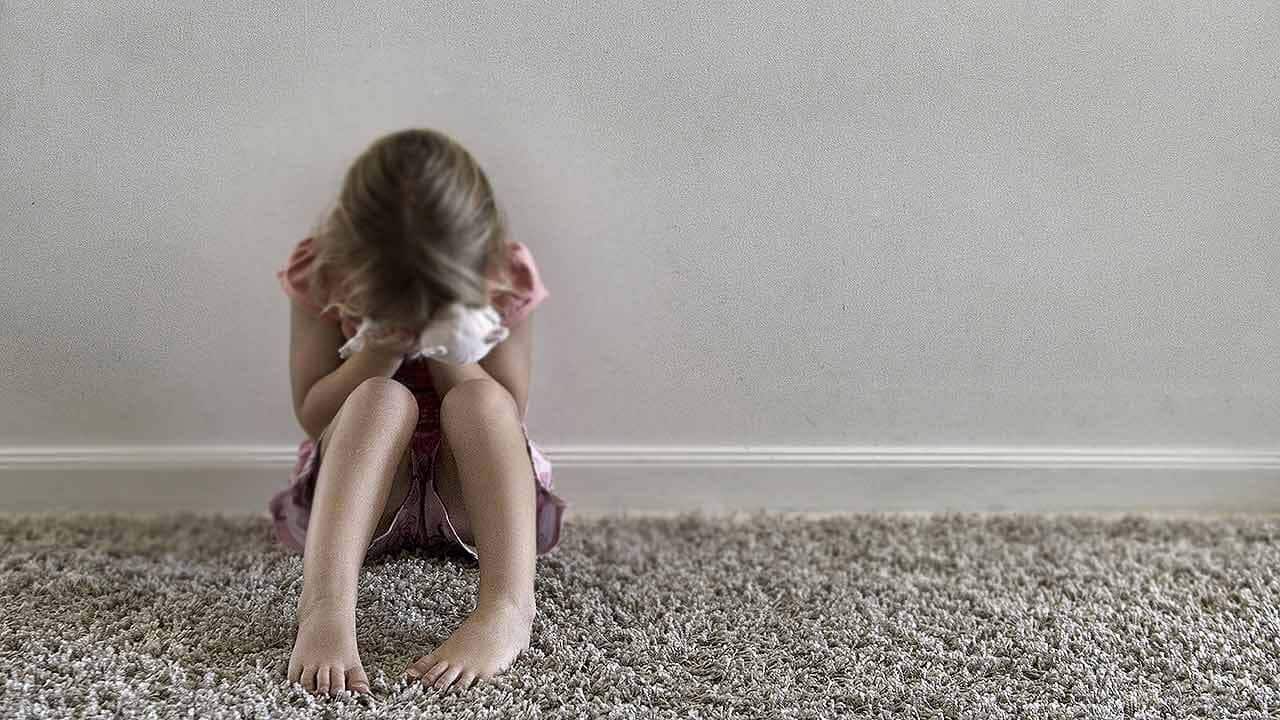 scared child