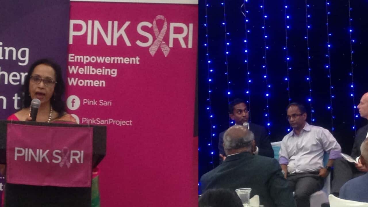 Pink Sari