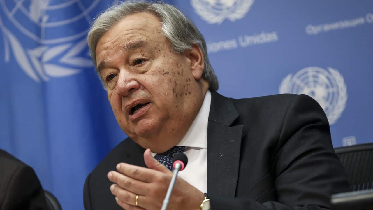 Secretary-General of the United Nations Antonio Guterres.