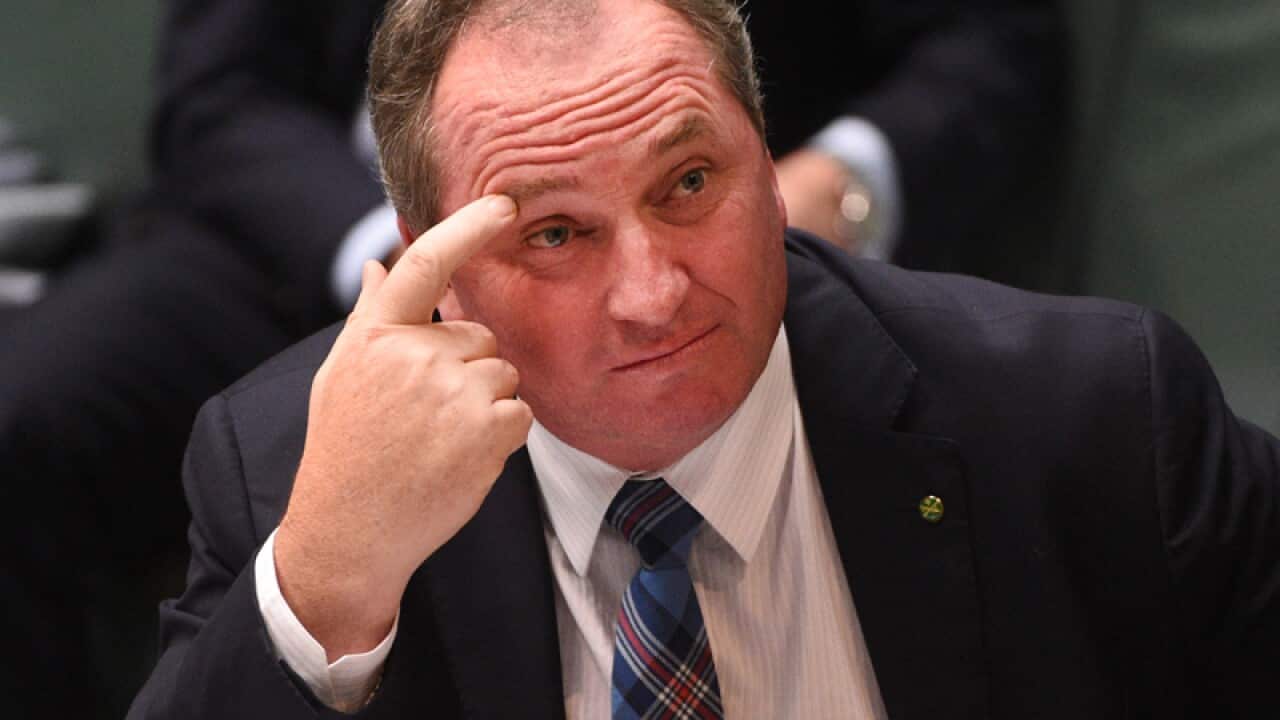 Acting Prime Minister Barnaby Joyce