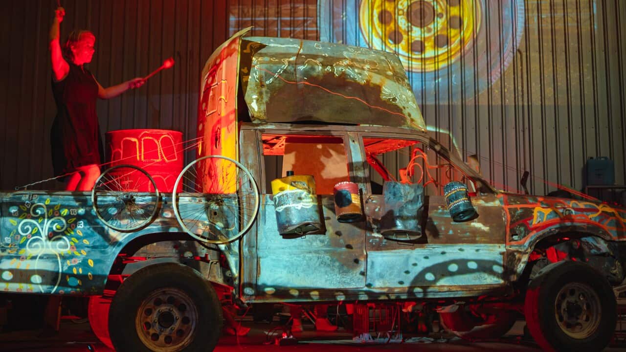 Percussionist Vanessa Tomlinson plays Warnarral Noorrngoorrool. Photo by Edify Media.jpg