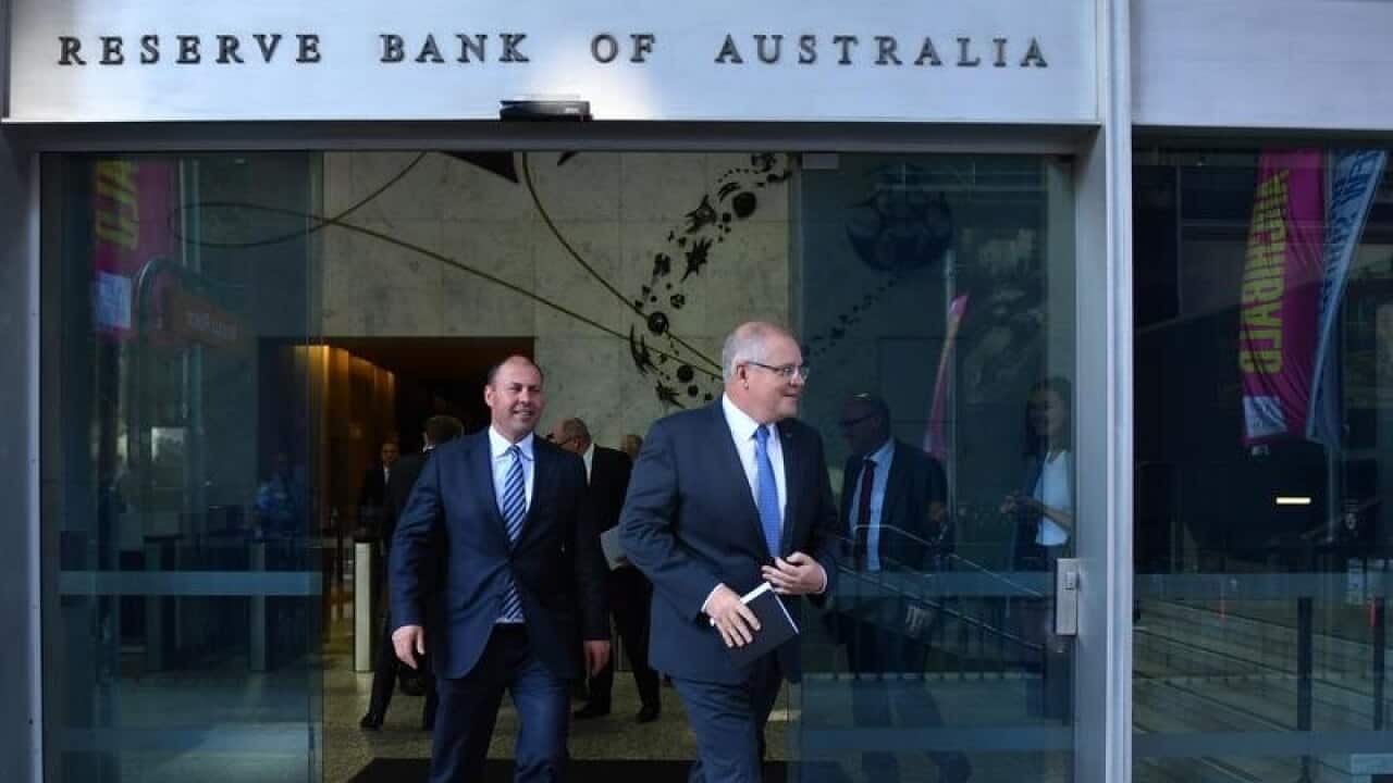 Prime Minister Scott Morrison and Treasurer Josh Frydenberg
