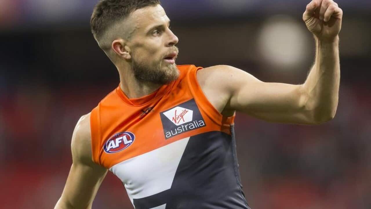 AFL player Brett Deledio