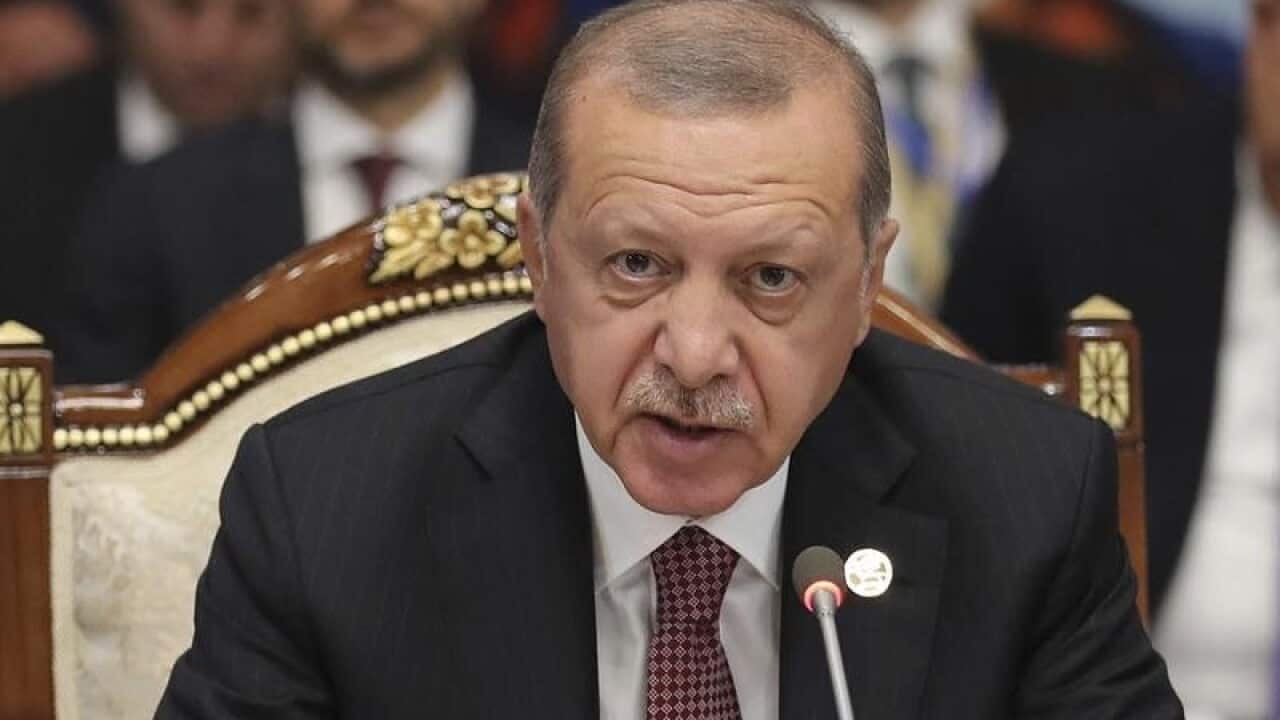 Turkish President Recep Tayyip Erdogan.