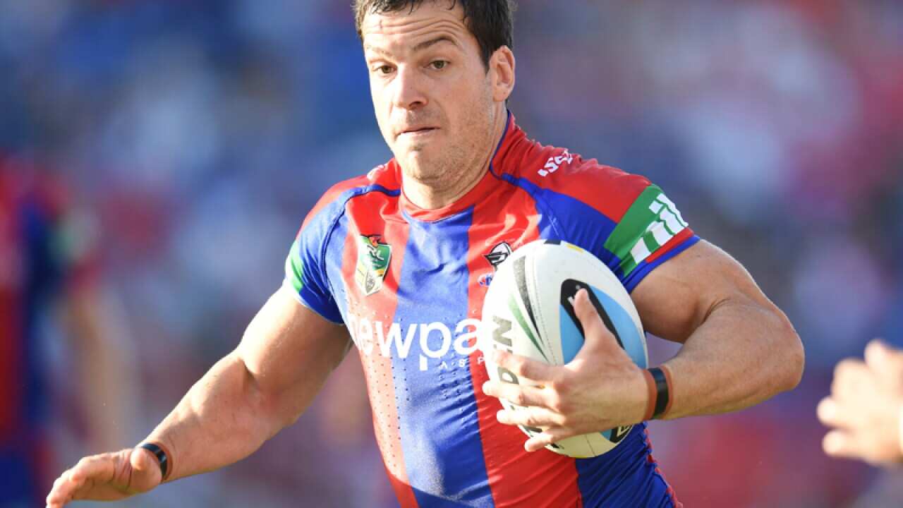 Newcastle five-eighth Jarrod Mullen