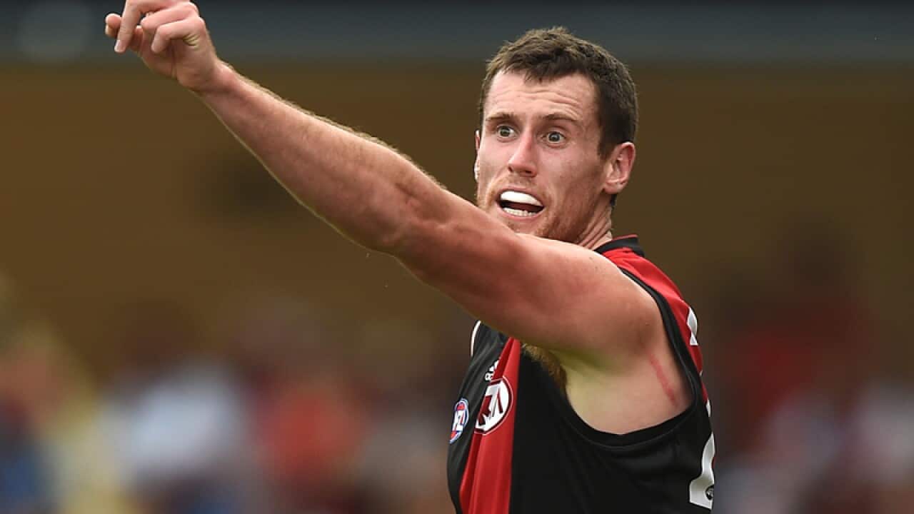 Bombers player Matthew Leuenberger