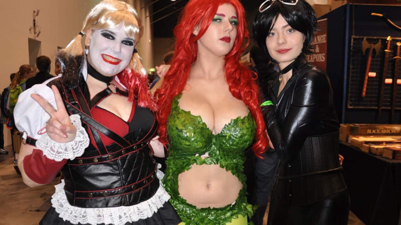 Thousands of people dressed up for Supanova in Perth