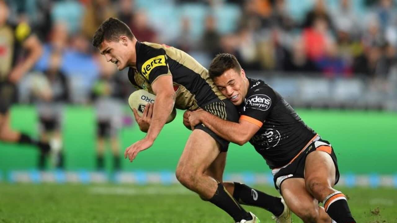 Nathan Cleary and Luke Brooks
