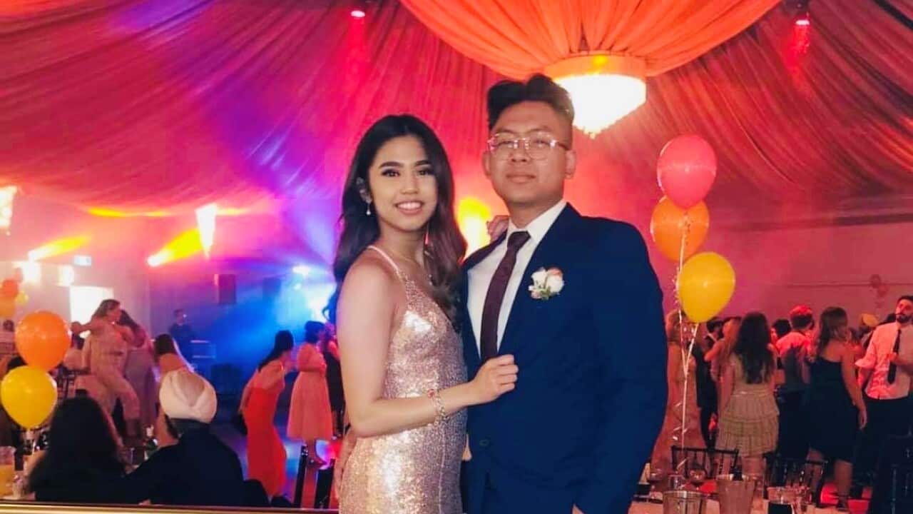 Young Filipino-Australian couple Shan Aguila and Jerry Biñas