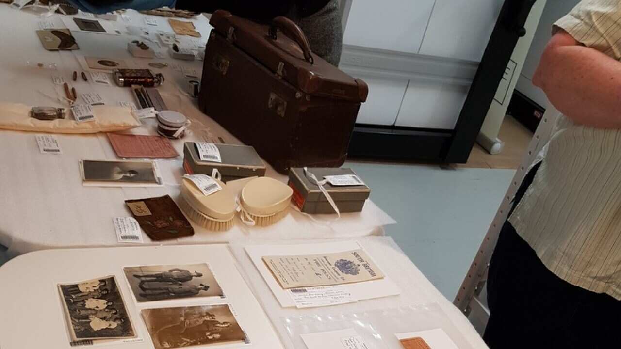 suitcase unlocks WW1 past