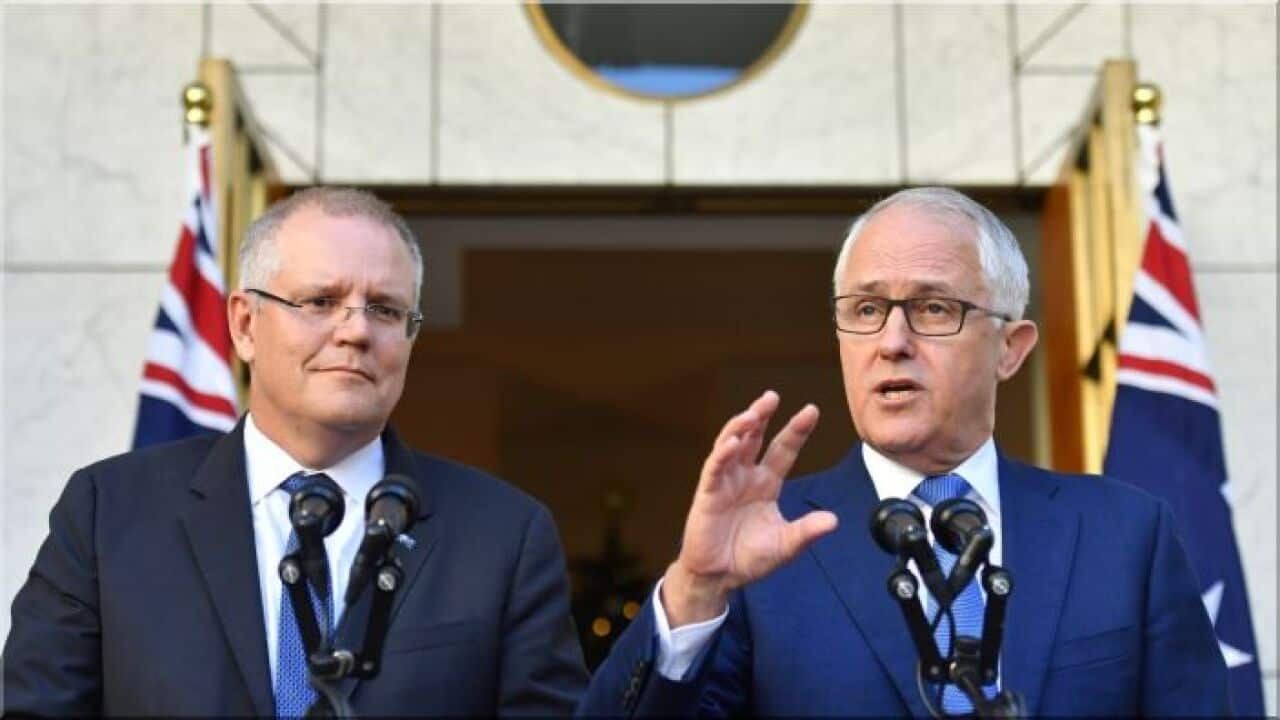 Treasurer Scott Morrison and Prime Minister Malcolm Turnbull announce Royal Commission into financial services sector