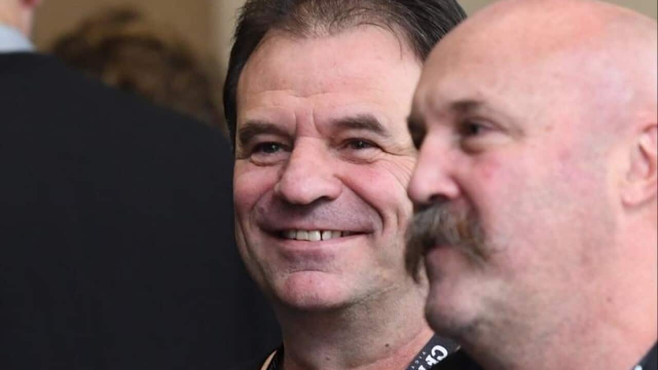 CFMEU Victorian offical John Setka and Shaun Reardon