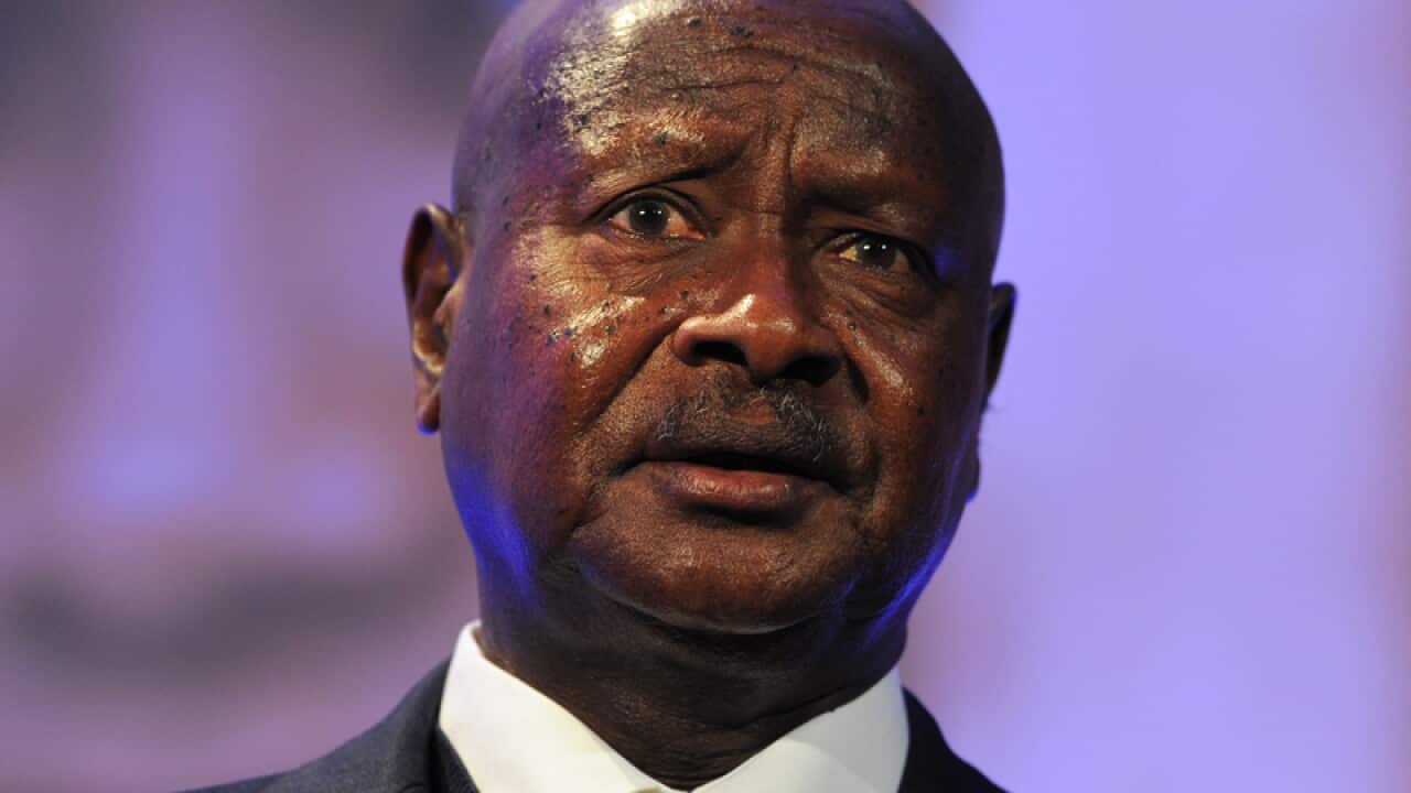 Ugandan President Yoweri Museveni
