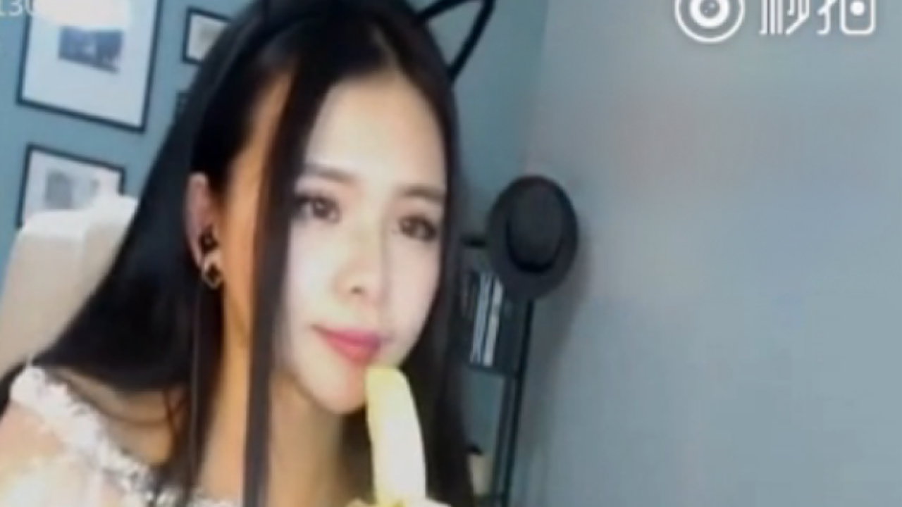china bans erotic banana live streaming
