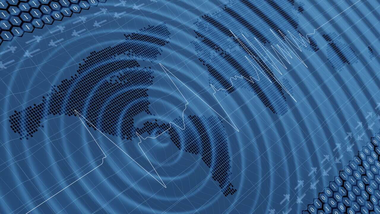 Earthquake wave seismic activity