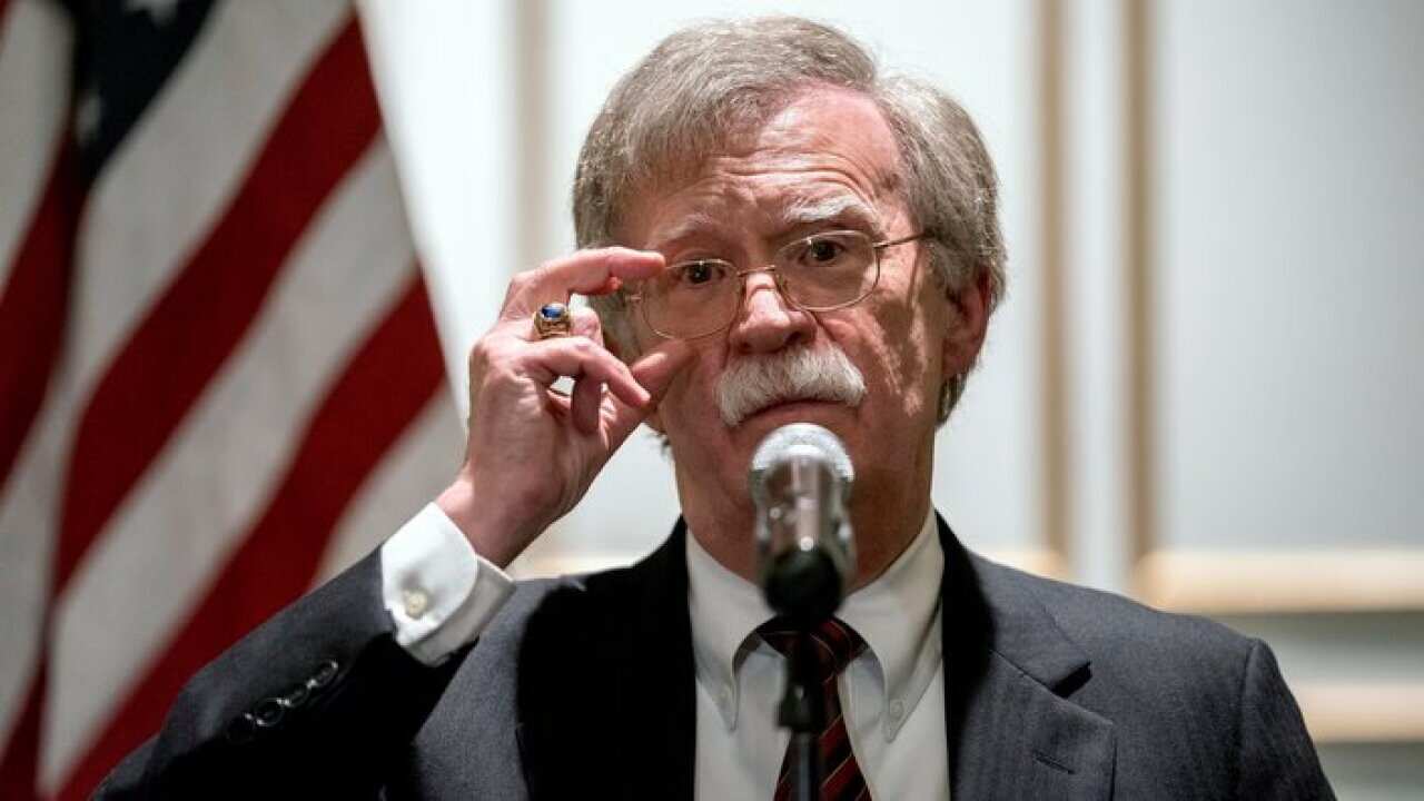 National security adviser John Bolton (AP Photo/Andrew Harnik)