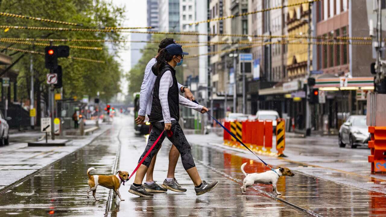Melbourne's lockdown will remain in place until 70 per cent of Victorians aged over 16 are double-vaccinated.