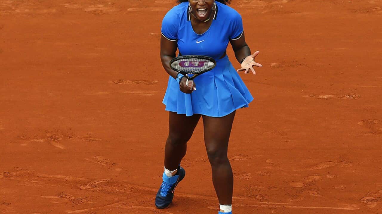 Serena Williams of the USA