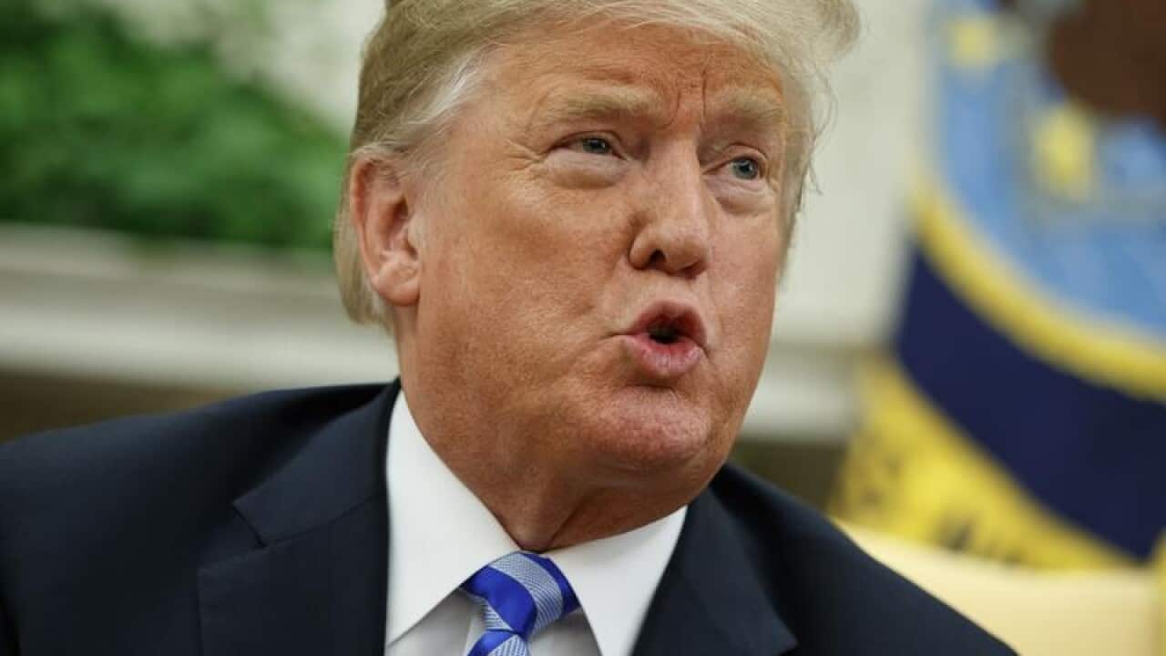 US President Donald Trump