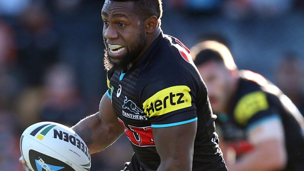 Panthers player James Segeyaro