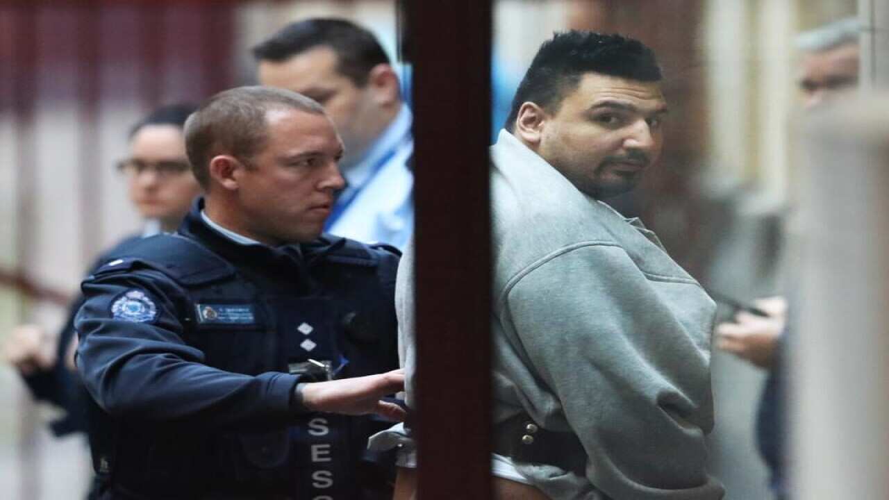 James 'Dimitrious' Gargasoulas is taken from a prison van