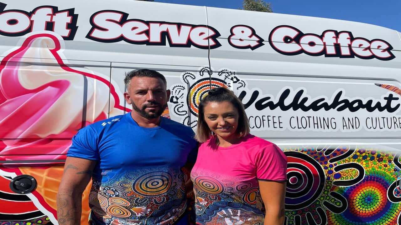 Billy and Lauren Duroux and their Walkabout coffee, clothing and culture business